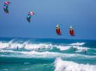 ..el kite en olas